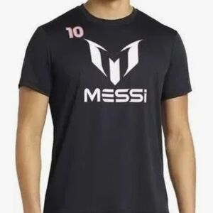 Messi Men's Short Sleeve Jersey Top